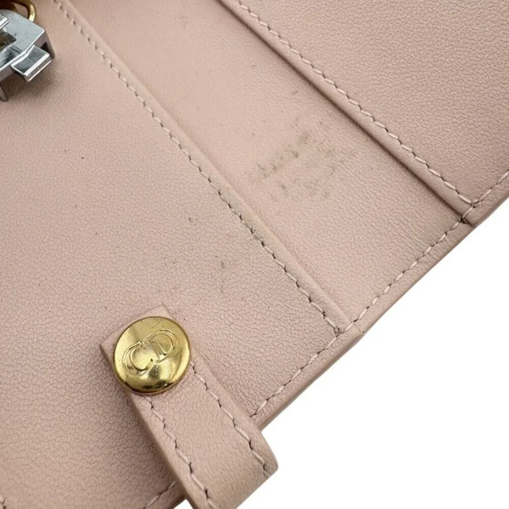 Dior Lady Key Case Pink
